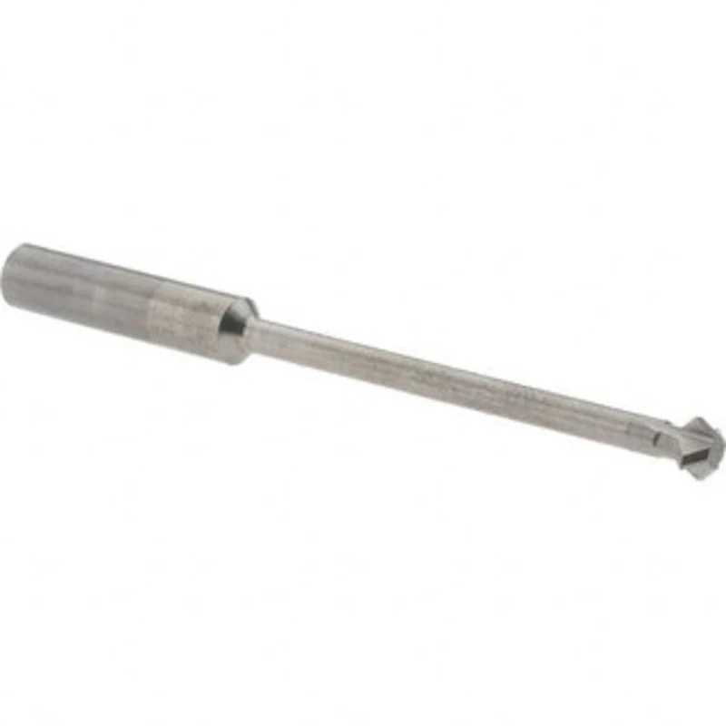 Accupro 1/4 1/4 Cut Diam, 1/8 Cut Width, 1/4 Shank, Solid Carbide Double-Angle Cutter Uncoated, 4 Teeth, 3 OAL 376771...